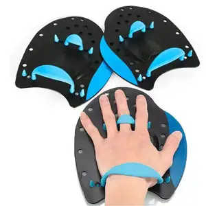 Swimming Training Hand Paddles with Adjustable Straps, Swim Paddles for Adult Children Unisex Professional Swimming Accessories