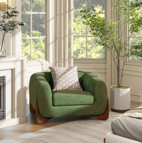 Chaise + Vert + Polaire