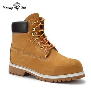 New Modern Design Fashion Leather Boots For Men Nubuck Leather Boots Men High Quality Men Martin Boots Shoes