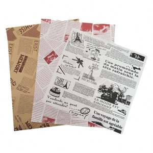 Papel Antigrasa Desechable para Hamburguesas y Pasteles, Grado Alimenticio, 3000 Unidades al por Mayor - Product Image 4