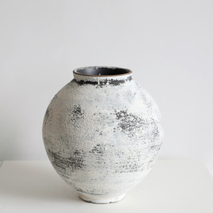 Nouvelle Tendance : Jarre <span class=keywords><strong>en</strong></span> Grès Vintage Wabi-sabi, Porcelaine Texturée Rustique, Décoration Artistique pour la Maison, <span class=keywords><strong>Vase</strong></span> de Table Artisanal Antique <span class=keywords><strong>en</strong></span> Céramique Grossière - Product Image 3