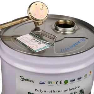 Dalles de caoutchouc de sécurité de haute qualité, granulés EPDM, adhésif liant PU, 20 kg, usage construction, résistant aux UV, pour tapis de sol en caoutchouc de salle de sport - Product Image 4