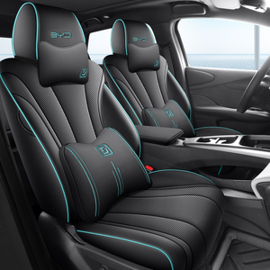 2025 BYD <span class=keywords><strong>Dolphin</strong></span> personnalisé ensemble complet housse de siège de voiture taille originale Mini coussin de voiture en cuir Style Surf au prix du fabricant - Product Image 2
