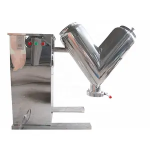 V-type industrial dry particle blending mixing machine for lab use