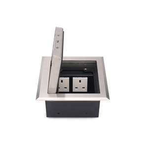 Caja de Suelo Elevada Impermeable con Enchufe Oculto y Tapa Abatible para Uso Residencial - Product Image 5