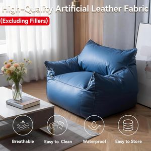 Super Comfy Relaxing Design <b>Bean</b> <b>Bag</b> Linen Sofa Chairs <b>Bean</b> <b>Bag</b> Sofa for Adults - Product Image 4