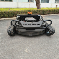 Tondeuse à gazon portable Meilleure tondeuse à gazon robotisée GPS RTK pour les grands pelouses, les fermes et les pâturages Désherbage ou tonte de pelouse dans les zones de villégiature