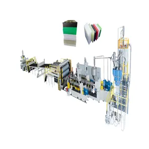 Plastik PP PE papan tebal plastik/ekstruder pelat/mesin pembuat ekstrusi