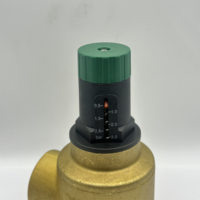 Vanne de dérivation hydraulique à raccord fileté tout cuivre DN20-DN50 avec affichage visuel pour l'équilibrage des climatiseurs