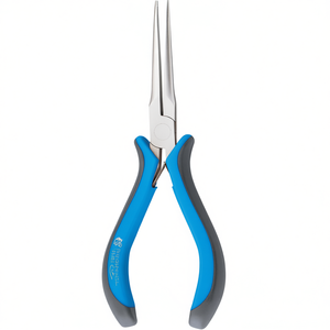 Pince à sertir Fervi Electronics à bec extra long et pointe de précision pour les travaux de soudure et de câblage - Product Image 2