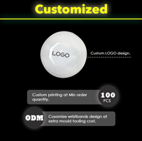 Sangle LED personnalisée pour médaille, éclairage de balustrade, multicolore, contrôle DMX sans fil