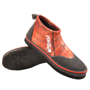 Botas de vadeo de pesca con cremallera de neopreno de alta resistencia Sinodiving, tachuelas de suela de fieltro antideslizantes impermeables para accesorios de equipo de buceo de natación - Product Image 4