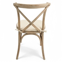 Coussin de chaise carré en mousse à mémoire de forme en lin, tissé, avec attache dorsale, housse unie amovible et lavable