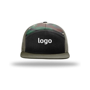 Custom 7 Panel Ri168 Hi-Pro Trucker ajustable Snapback Cap de alta calidad Gorras deportivas de marca Gorras de Vietnam para los hombres - Product Image 5