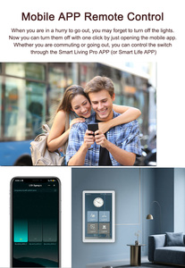 랜본 L10 스마트 스위치 호주 버전 1 2 <span class=keywords><strong>3</strong></span> 4 갱 라이트 스위치 WiFi 2.4GHz 음성 제어 알렉사 구글 홈 AU 표준 - Product Image 2