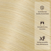 Extensions de cheveux synthétiques ultra-lisses Yaki pour tissage, vente en gros, tressage au crochet, plus de 100 couleurs, double trame à la machine