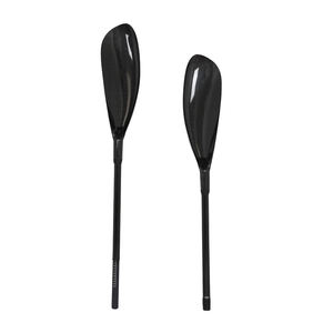 Pala de <span class=keywords><strong>Kayak</strong></span> de Ala Ajustable de 2 Piezas Totalmente de Fibra de Carbono 3K con Eje Recto Ovalado para Aguas Bravas - Product Image 2