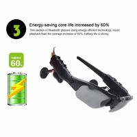 Lunettes de soleil les plus populaires pour le sport en extérieur, lunettes intelligentes avec écouteurs sans fil TWS et micro semi intra-auriculaires pour V2.0 IPX-6