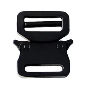 20mm zinc alloy metal strong durable quick release buckle tactics backpack belt buckle for webbing