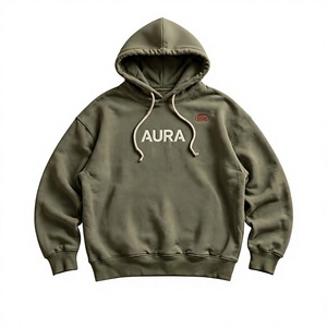 Sudadera con Capucha 100% Algodón, Felpa, Informal, Tallas Grandes, Ropa de Invierno, Transpirable, con Bolsillo, Diseño con Letras Estampadas en la Parte Delantera, para Adolescentes - Product Image 1