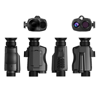 Lunettes de vision nocturne rechargeables 2600 mAh avec caméra à objectif étoilé 600 m, vidéo 4K et zoom 8x pour l'escalade, les voyages et les excursions en plein air