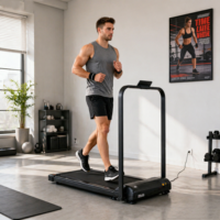 Équipement de gym à domicile unisexe, tapis de course VR durable avec station d'entraînement pectoral, moteur électrique de bonne qualité pour l'entraînement, produit très vendu
