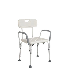 Shengkang Adjustable Shower Chair Aluminum Alloy 49x41x73 Cm Non Slip Bath <b>Stool</b> For Home Use - Product Image 2