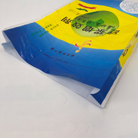 Sac d'emballage en BOPP durable de taille personnalisée pour mortier sec 20kg 25kg, sac tissé en plastique PP vide pour gypse chaux ciment, impression offset