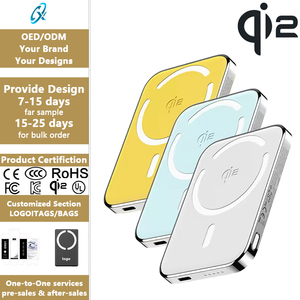 Power Bank Magnetico Wireless Certificato Qi2 all'Ingrosso 5000/10000mAh Ricarica Rapida 20W Certificato CE FCC Tendenza 2026 - Product Image 1