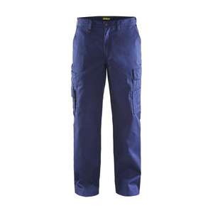 BLAKLADER - 140018008900C146 Pantalones cargo Azul marino-EAN 7330509108697 PANTALONES DE TRABAJO DE CARGO - Product Image 1