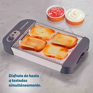 TSP Minisize 300w 1 Or 2 Slice Flat <b>Toaster</b> With Toasting Function For Kitchen Use - Product Image 2