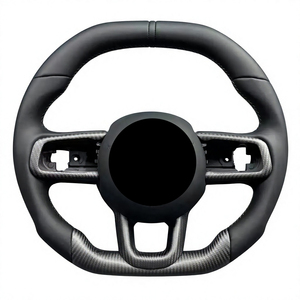 Accesorios de Modificación Interior para <span class=keywords><strong>Volante</strong></span> de Fibra de Carbono para Jeep Wrangler JL, Grand <span class=keywords><strong>Cherokee</strong></span>, <span class=keywords><strong>Cherokee</strong></span>, Compass, Renegade - Product Image 1