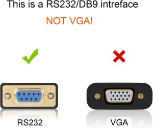 FT232 USB to DB9 Male to Female RS232 Serial <b>Cable</b> FTDI <b>Cable</b> Gold Plated Connector <b>for</b> <b>Computer</b> - Product Image 2
