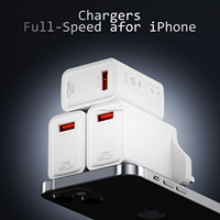 Chargeur rapide 120W USB Charge rapide Quick Charge 3.0 120W QC3.0 Adaptateur secteur USB pour Xiaomi/Samsung/Oneplus