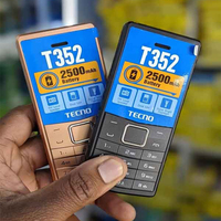 Téléphone Mobile Tecno T352, Téléphone à Fonctions de Base, Prix Bas, Double SIM, Grande Autonomie de Batterie