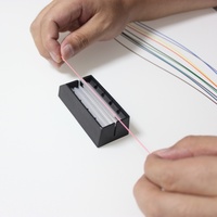Outil de protection pour épissure de fibres optiques, enfileur 6040 pour le passage de fibres optiques à travers un manchon de 60 mm ou 40 mm, améliore l'efficacité
