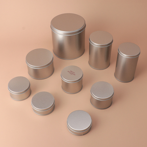 Pot en aluminium 60 ml Récipients rechargeables avec couvercle à vis transparent Bouteille ronde en fer-blanc pour crème cosmétique baume à lèvres - Product Image 3