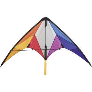 HQ Sport Stunt Kite Calypso II Rainbow WingSpan (détails) 1100mm Vitesse du vent aptitude 2-5 bft (940910594312) - Product Image 1