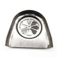 Pièces de dissipateur thermique pour ordinateur portable sur mesure, service d'estampage de tôles de précision, composants de refroidissement en aluminium et cuivre