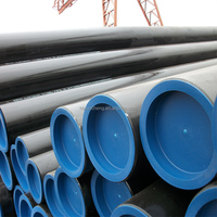 Tuyaux en acier au carbone noir sans soudure DN15-DN600 ASTM A106/API 5L Gr.B pour applications de chaudières, d'huiles et de structures, certifiés ISO 9001