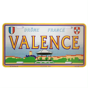 Placa de matrícula de coche de aluminio en relieve antigua y moderna personalizada <span class=keywords><strong>6</strong></span> por 12, placa de matrícula de vehículo de recuerdo decorativa - Product Image 4