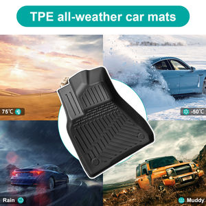Alfombrillas de Piso Delanteras y Traseras de TPE Suaves, Resistentes al Polvo y al Desgaste, para Dodge <span class=keywords><strong>Caravan</strong></span> - Product Image 5