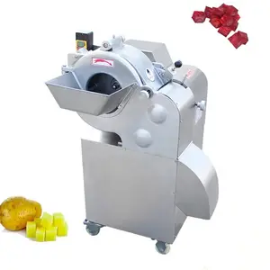 Potato cube cutting dicing machine/root vegetable dicing machine