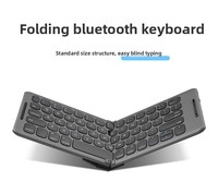Tray Lipat Ganda Tanpa Sambungan Kustom Portabel Mini untuk Keyboard Nirkabel 65-Tombol Bahan ABS Daya Tahan Baterai 45 Jam