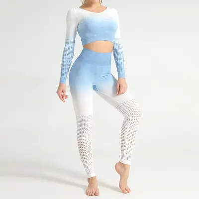 Sin las mujeres ropa damas Fitness personalizado Sexy conjuntos de sudaderas con capucha deportes gimnasio