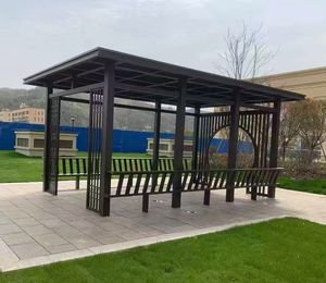 חדר שמש מודרני עצמאי עם גג זכוכית מחוסמת כפולה, מסגרת אלומיניום, ידידותי לסביבה, לגינה חיצונית לכל עונות השנה - Product Image 3