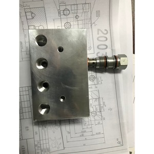 Clamping Valve Block Valve Assembly <b>Miniature</b> Flange Connection Oil Products Flow Control Unidirectional National Standard - Product Image 3