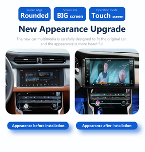 Android 13 đài phát thanh xe Màn hình cảm ứng GPS navigation đa phương tiện Video Player không dây Carplay đơn vị cho Jaguar xe XF xfl 2016-2020 - Product Image 2