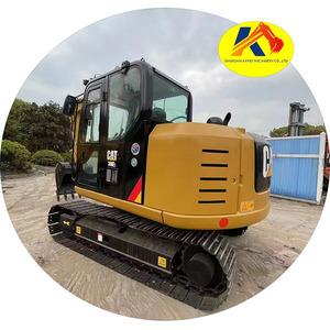 Excavatrice hydraulique d'occasion de 8 tonnes, modèle Cat 308E, en bon état, avec moteur de flèche pivotante, pompe et boîte de vitesses. - Product Image 1