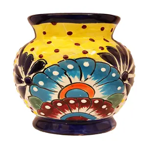 ceramic flower vase painting designs